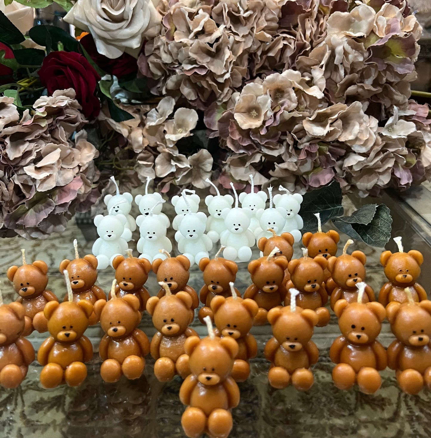 Mini Teddy Candles