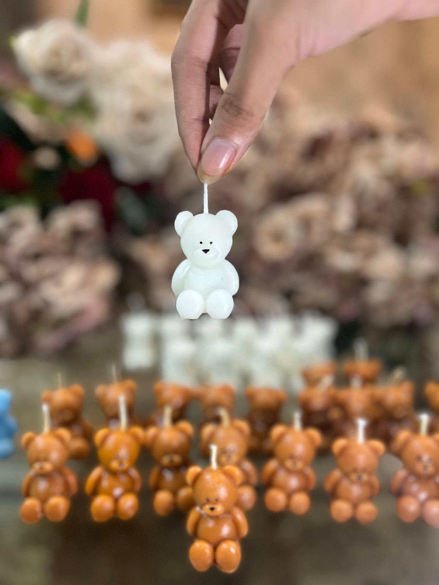 Mini Teddy Candles