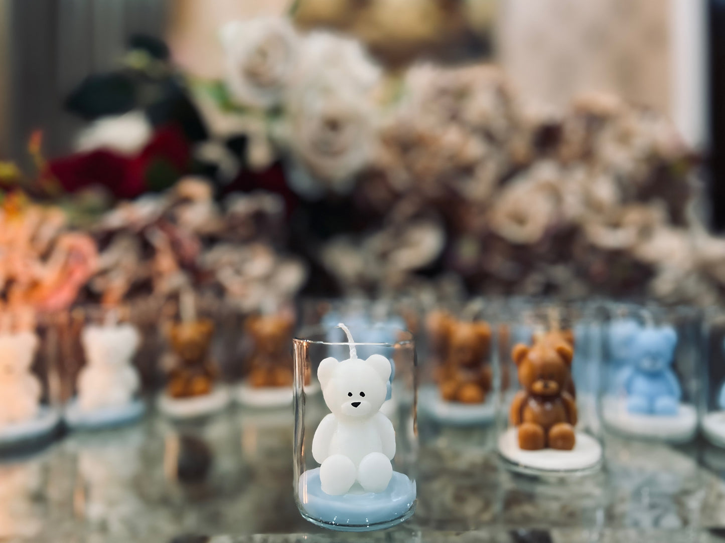 Shadow Bear Candles