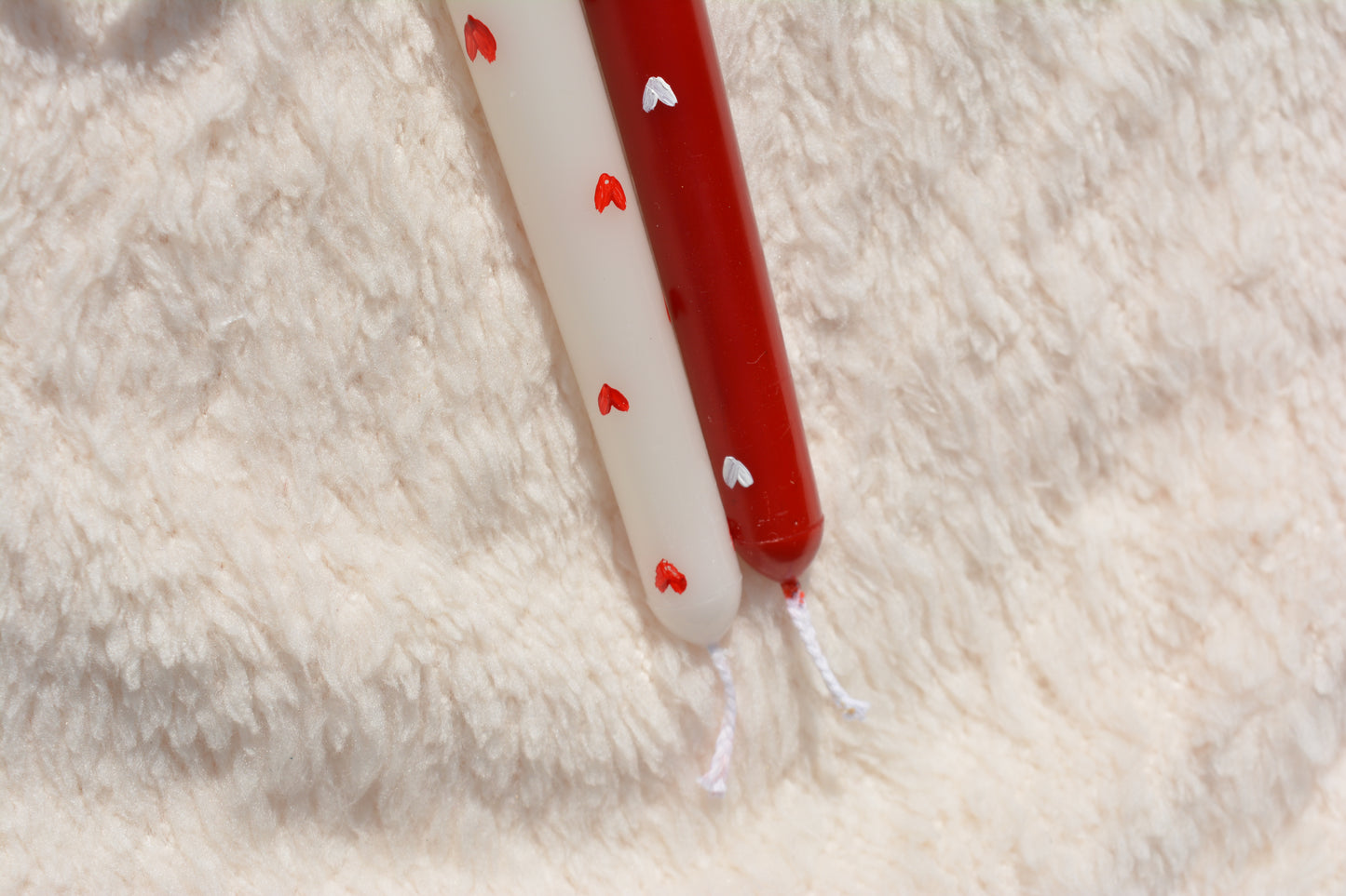 Love Taper Candle
