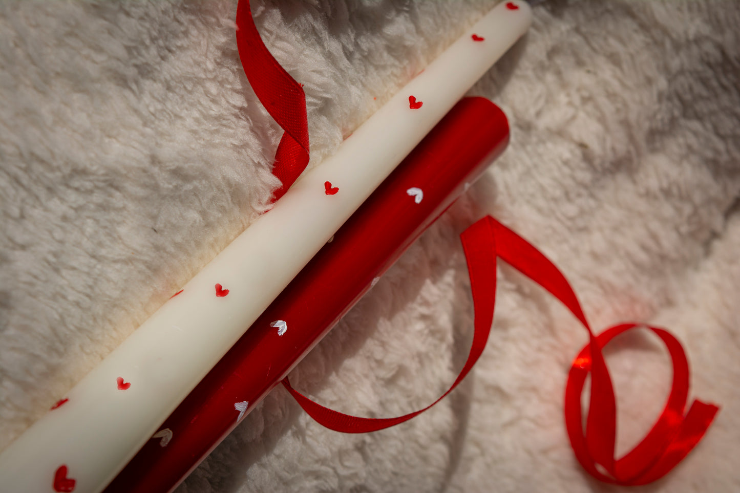 Love Taper Candle