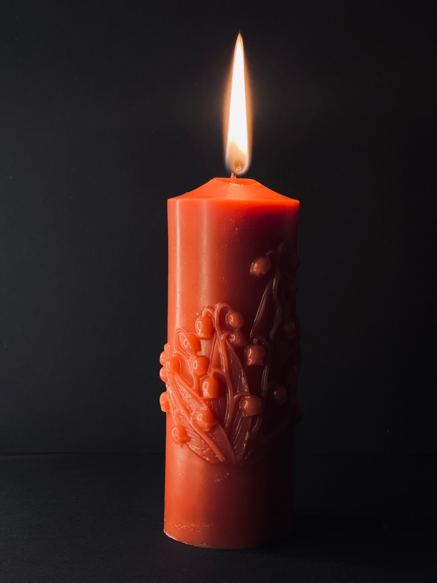 Flower Pillar Candle