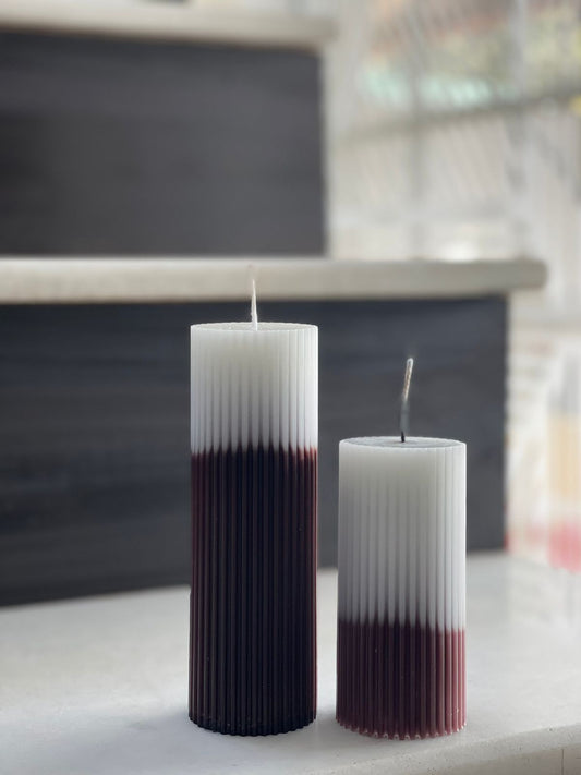 Ombre candle set